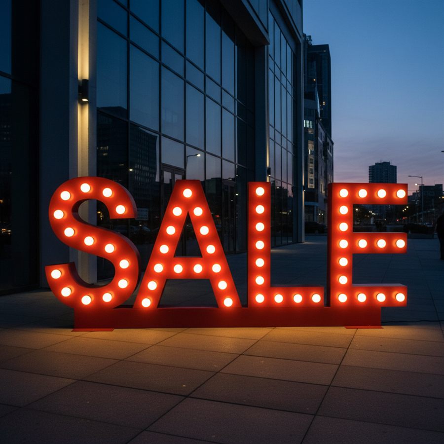 Светлечки букви — SALE